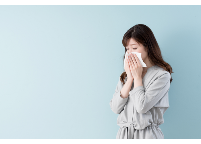 ②急性または慢性副鼻腔炎が疑われます。
